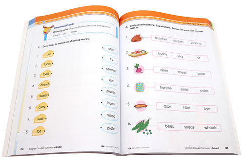 加拿大教材教辅系列 英文原版Popular Complete Canadian Curriculum数学/英语/科学/社会研究4科教程带答案 英语法语练习册工具书 - 图3