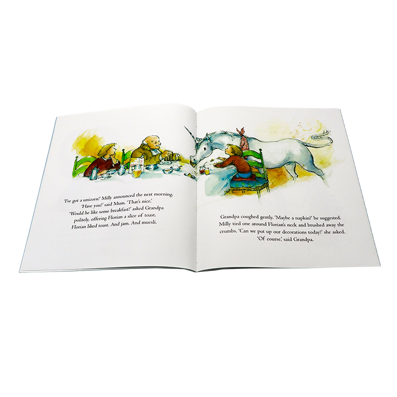 oxford牛津精品绘本 英文原版 The Christmas Unicorn  小女孩与独角兽神奇邂逅  圣诞节专属图画书 Anna Currey 儿童课外英语读物