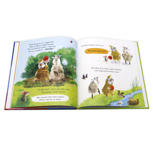 Usborne良好行为系列 乐于分享的绵羊 英文原版绘本 Good Behaviour Guides Sharing for Sheep 品格培养习惯养成启蒙故事图画书 - 图1