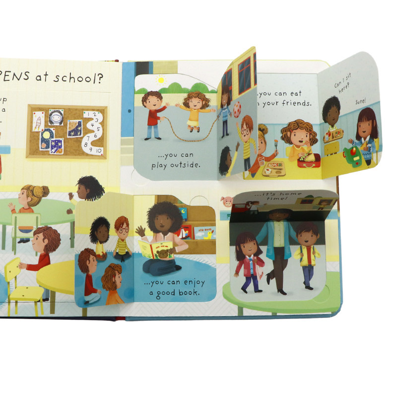 Usborne问与答系列立体翻翻书为什么要上学 Why do I have to go to school? 英文原版绘本幼儿童科普百科英语读物纸板书