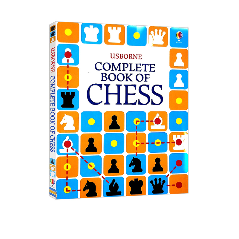 Usborne出品国际象棋完全指南英文原版 Complete Book of Chess 国际象棋科普图解棋局讲解尤斯伯恩进口书籍Elizabeth Dalby - 图3