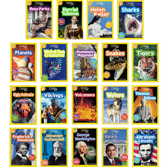 National Geographic Graded Reading Popular Science Encyclopedia Series