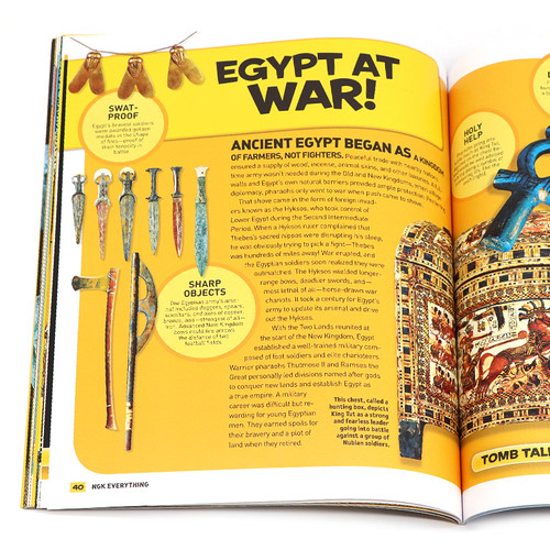 美国国家地理 古代埃及历史 英文原版 National Geographic Kids Everything Ancient Egypt 儿童历史百科普 儿童英语课外阅读平装 - 图2