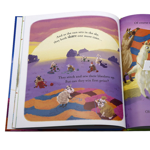 Usborne良好行为系列 乐于分享的绵羊 英文原版绘本 Good Behaviour Guides Sharing for Sheep 品格培养习惯养成启蒙故事图画书 - 图2