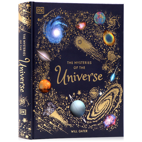 DK典藏博物馆系列 图解宇宙英文原版 The Mysteries of the Universe青少年太空科普百科从行星到黑洞探索100多个天体背后秘密 - 图3