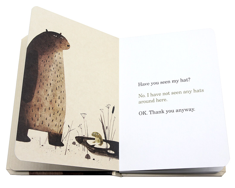 我要把我的帽子找回来 I Want My Hat Back 英文原版绘本 纸板书 Jon Klassen 绘本 凯迪克奖得主 格林威大奖 - 图2