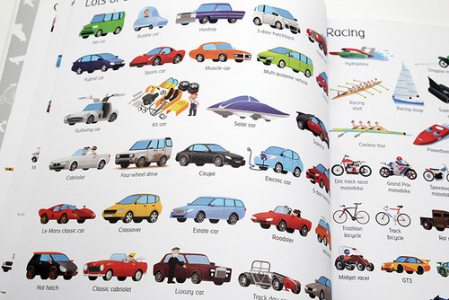 Usborne 1000种交通工具1000 Things That Go英文原版绘本儿童早教益智科普百科课外读物 启蒙英语单词知识认知精装大开图画书 - 图2