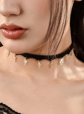 朋克饰品简约款项圈时尚潮流小众