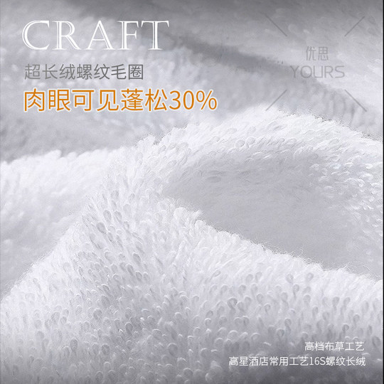 五星级酒店专用毛巾浴巾三件套加大加厚高档民宿宾馆纯棉2025新款