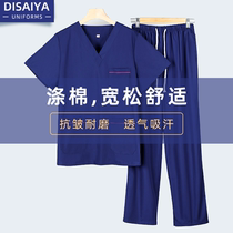Operating Room Clothes Women Brushed Handwear Long Sleeve Handwashing Doctor Male Isolation Dentists Clinic Working in short sleeve uniform