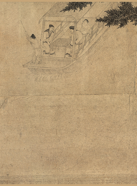 北宋李公鳞商九老图卷全图长卷挂轴卷轴复制品字画书画国画手卷