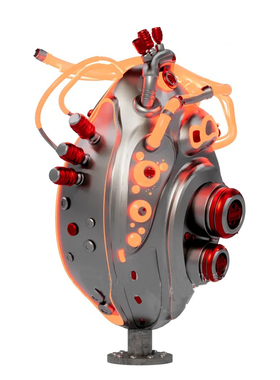 机械电子心脏发光大摆件