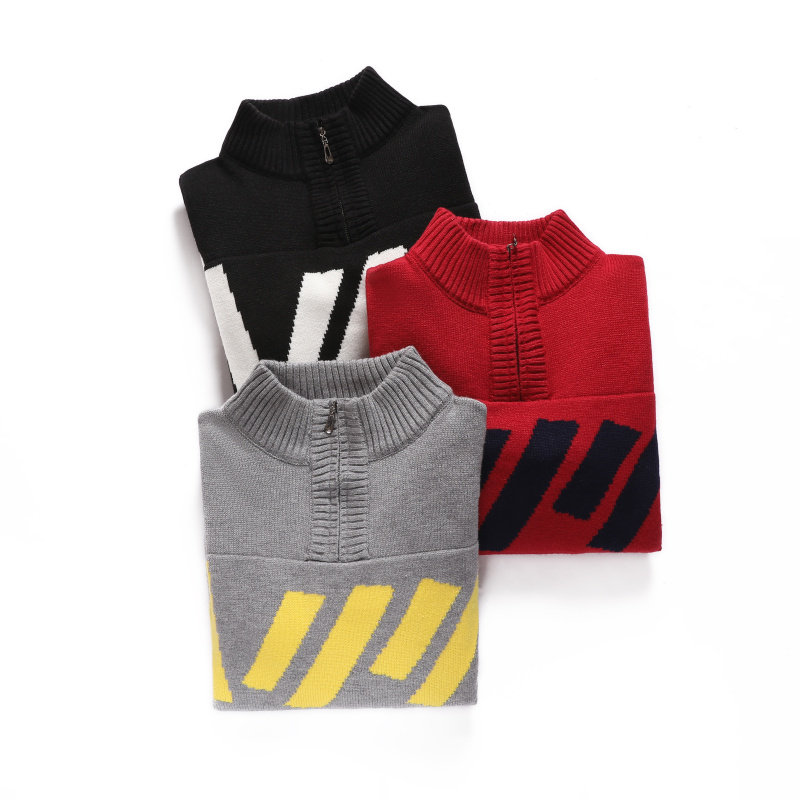 冬季男学生加厚款羊毛衫潮流韩版 半高拉链领毛衣针织衫 保暖外套,淘宝优惠券,粉丝福利购,淘宝优惠卷