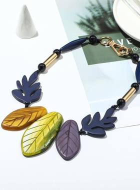 新款ethnic style 挂脖necklace accessories vacation style 项