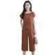 Pierre Cardin linen dress summer chiffon ຝ້າຍສອງສິ້ນ