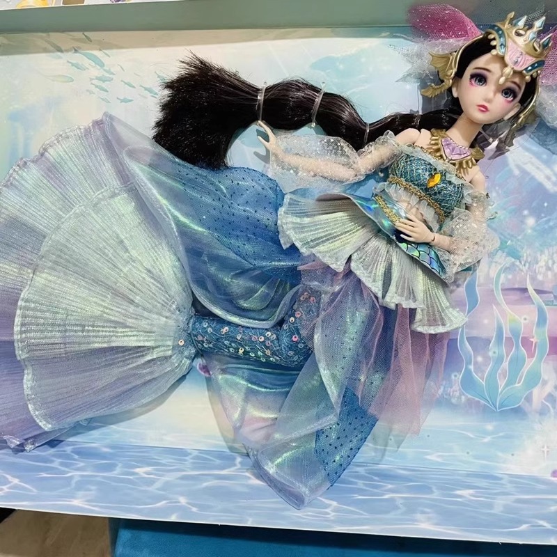 叶罗丽娃娃正版29cm海公主仙子情公主精灵梦夜萝莉儿童叶萝莉玩具 - 图0