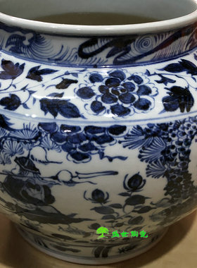景德镇鬼谷子中式风客厅摆件
