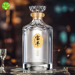 河南名酒 宝丰酒 50度清韵 清香型 纯粮白酒 520ml*6瓶 整箱