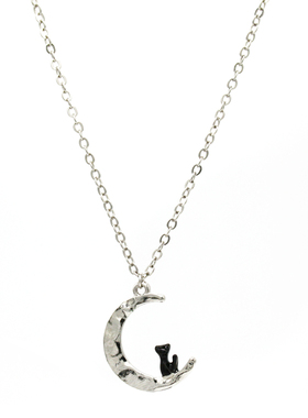 原创设计风猫咪喵星人礼品项链