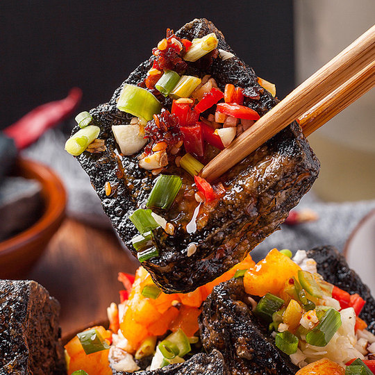 Changsha stinky tofu fried stinky dried seeds special food