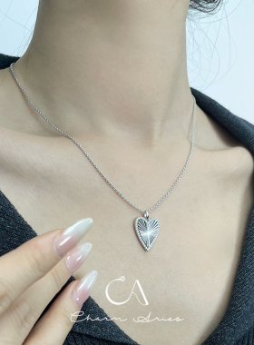 S925纯银锁骨链女生精致时尚项链