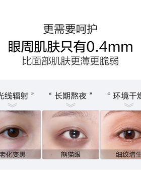 华桑葆骊活性肽眼霜淡化黑眼圈