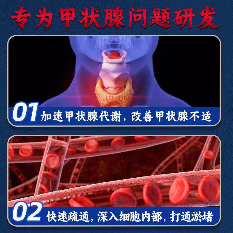 郁医生远红外治疗贴甲状腺结节消散结贴非甲减甲亢消肿散结膏