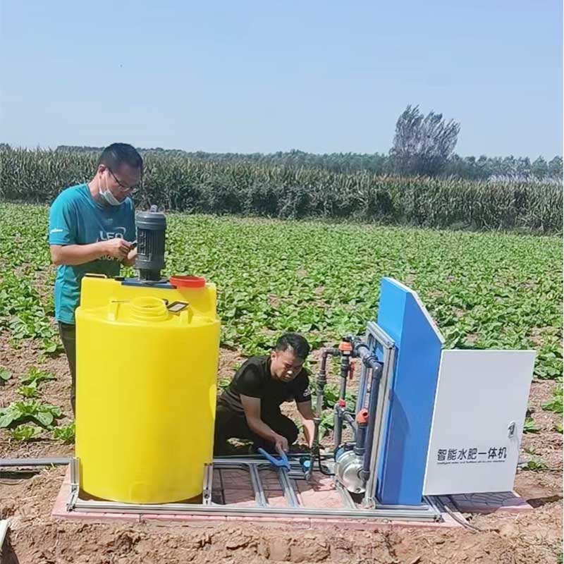 施肥浇水神器蔬菜大棚农用物联网设备水肥一体机远程控制灌溉系统-图2