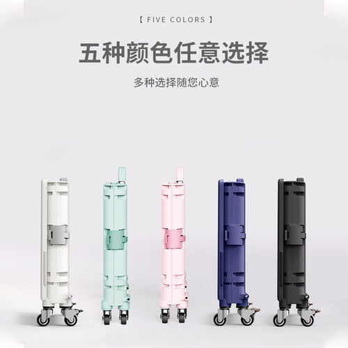 家用拉杆购物车可折叠便携外出小推车拉快递拉杆车爬楼行李车神器 - 图3