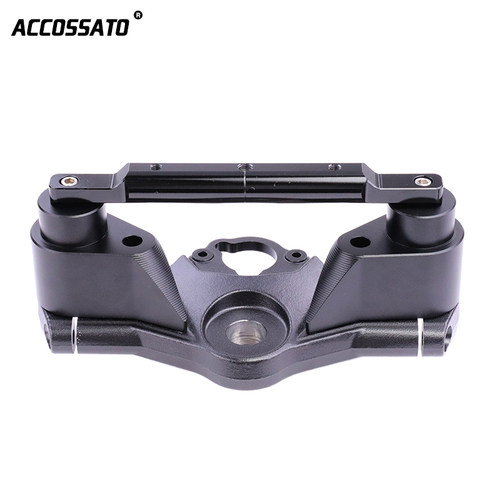 适用铃木GSX250R车把加高码GSX250改装配件方向把增高器手机支架 - 图0