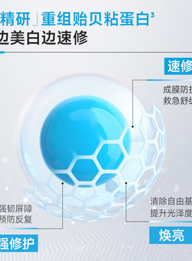 绽妍JUYOU传明酸美白祛斑贴片面膜去黄提亮 敏感肌可用 1盒5片