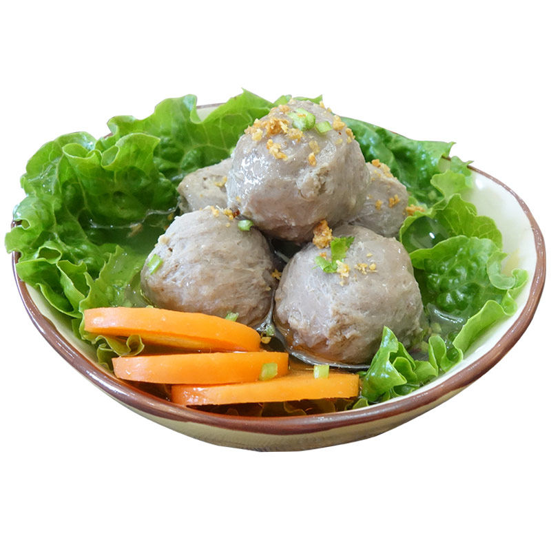鲁享鲁记潮汕手工牛肉丸500g汕头牛筋丸肉丸烧烤食材火锅丸子商用