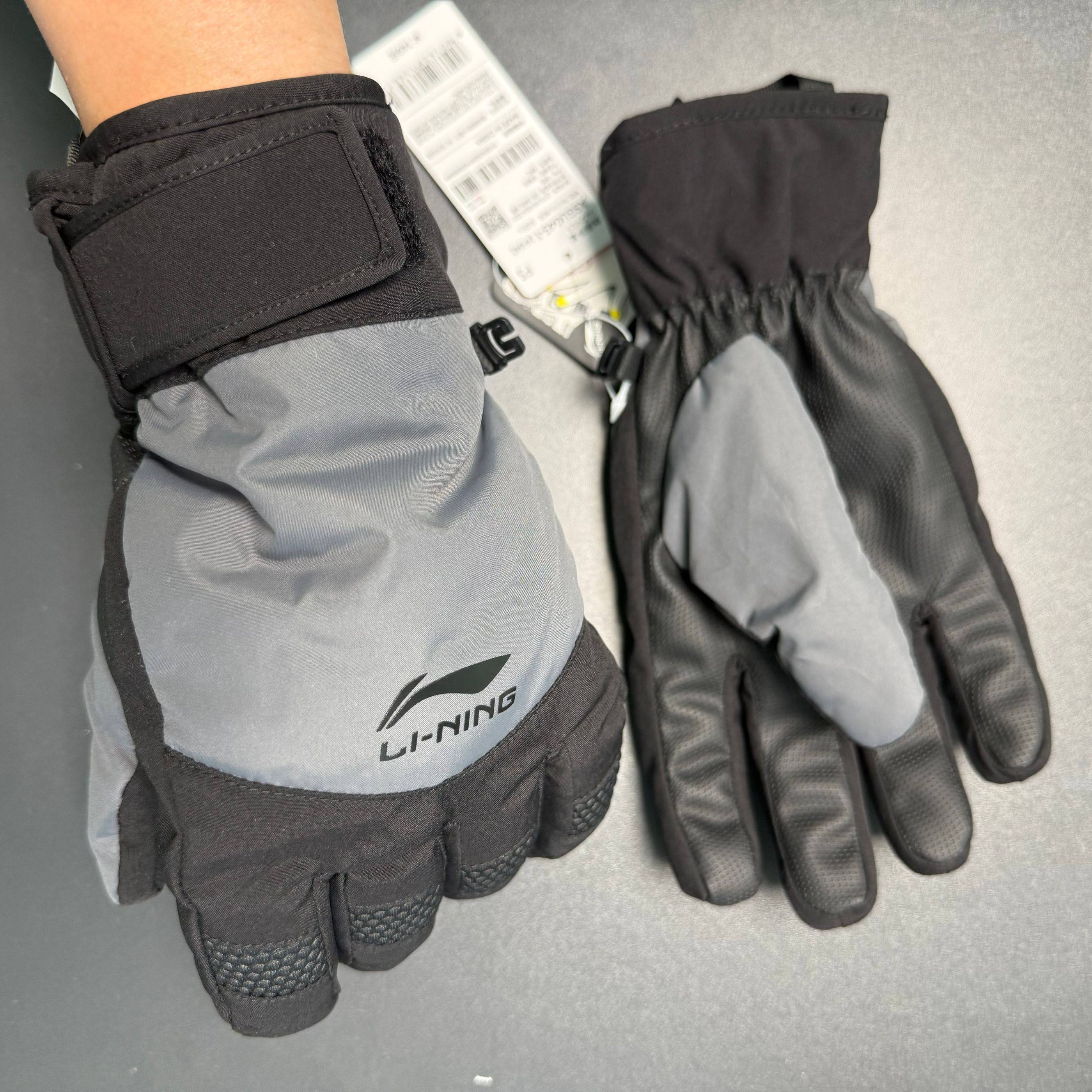 李宁正品反伍BADFIVE男女同款柔软厚实保暖可触屏休闲手套ASGU017,淘宝优惠券,粉丝福利购,淘宝优惠卷