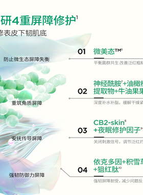 润百颜安肌面膜修护补水