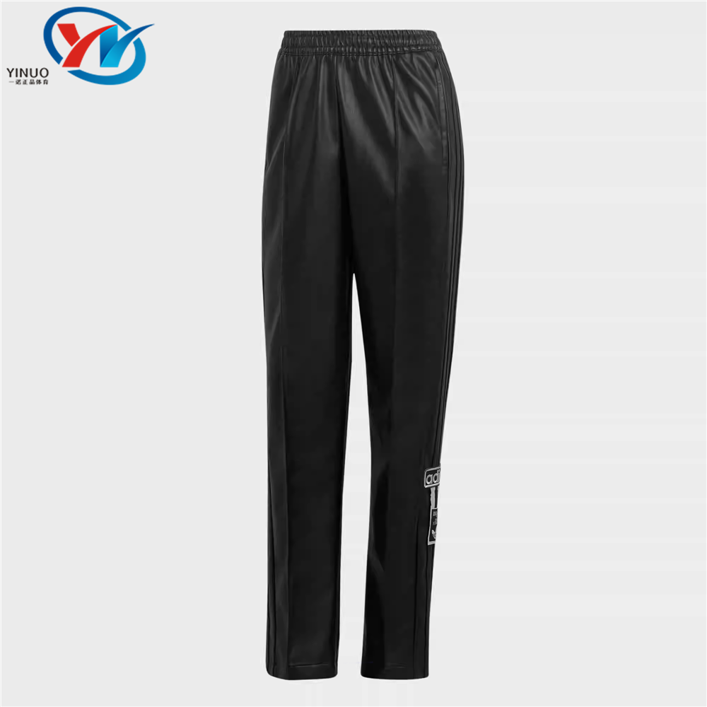 Adidas/阿迪达斯 三叶草 女子经典侧排扣休闲皮裤运动长裤 II6099,淘宝优惠券,粉丝福利购,淘宝优惠卷