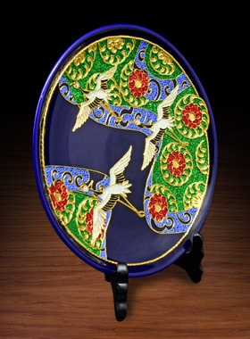 金箔礼品厦门漆线雕工艺品摆件