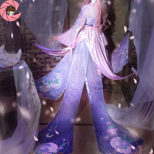 王者荣耀cos服王昭君乞巧织情cosplay动漫服装假发全套女古风汉服 - 图2