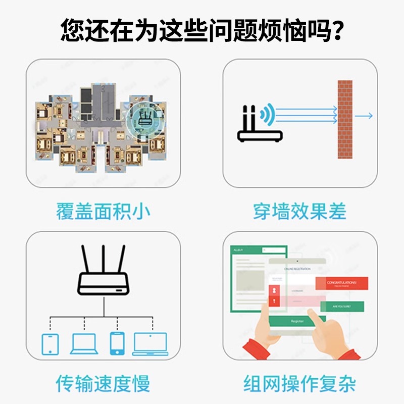 H3C华三B5全千兆端口路由器1200M无线wifi高速5G双频MAGIC魔术家大户型家用-图0