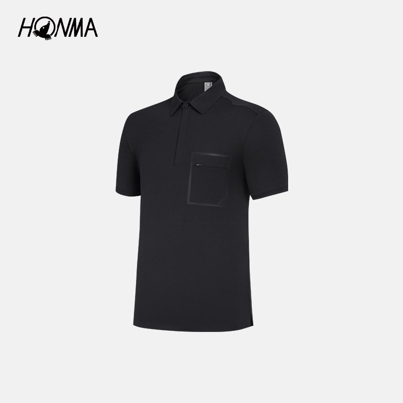 [都市机能]HONMA男士运动休闲时尚百搭简约舒适翻领短袖polo衫T恤,淘宝优惠券,粉丝福利购,淘宝优惠卷