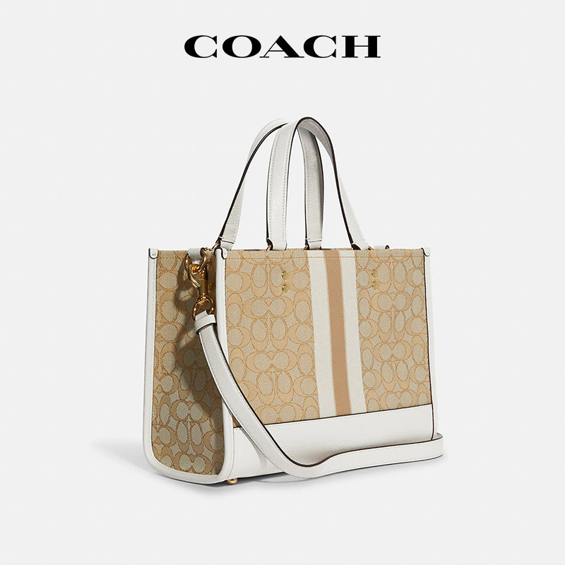 coach /蔻驰奥莱经典标志大手袋 云奢汇托特包