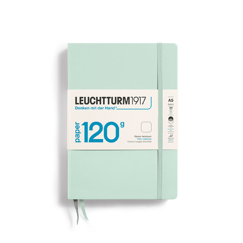 LEUCHTTURM1917德国灯塔笔记本子120g加厚无酸纸a5记事本简约学生商务皮面本硬皮办公笔记本【可定制印名字】 - 图3