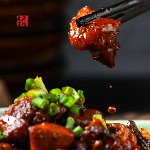 老贵阳辣子鸡火锅干锅鸡加热即食贵州特色美食美乘工坊黔菜特产 - 图2