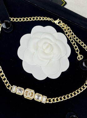 甲状腺术后遮挡项链遮挡神器爱心珍珠锁骨链中古风名媛镶钻颈链