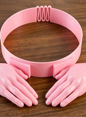 新品双巴掌遮阳帽创意可穿戴头环趣味搞笑手掌遮阳帽可调大小