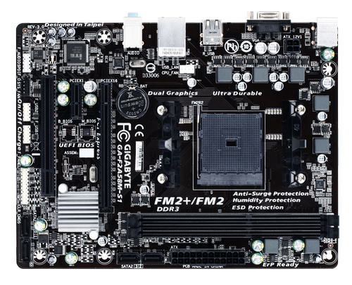 一年包换新!技嘉F2A55M-DS2 A55/A58 a68 A88 FM2+主板A10 860k - 图3