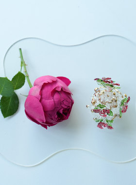 琉璃描金圣诞树氛围装饰摆件