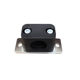 Light pipe entrainment installation hole fixed water pipe steel pipe iron pipe round pipe cable hydraulic pipe clamp high temperature black
