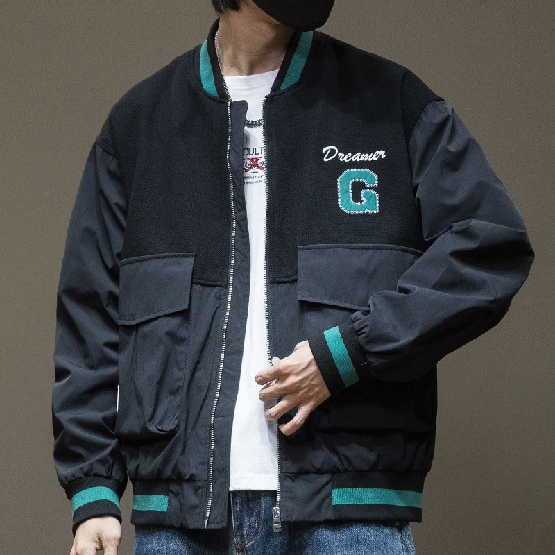 2022春季新款棒球服男士工装夹克 希越夹克