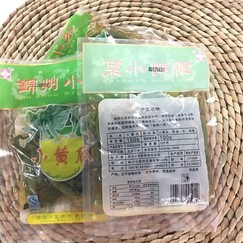 东北特产 锦州小菜 正宗工农牌 虾油小黄瓜 锦州牌 锦州特产 包邮 - 图0
