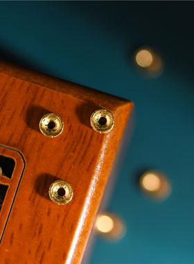 足金錾刻古法黄金回纹隔片隔珠